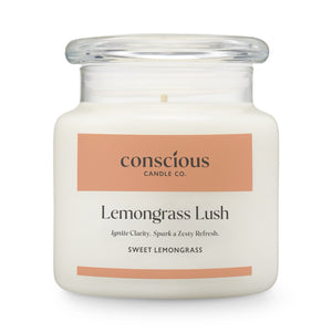 Sweet Lemongrass Soy Candle – Lemongrass Lush