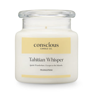 Frangipani Soy Candle – Tahitian Whisper