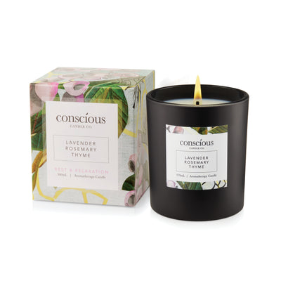 Lavender, Rosemary & Thyme Aromatherapy Candle 300mL