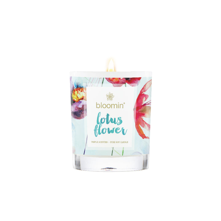Lotus Flower Soy Candle 220ml