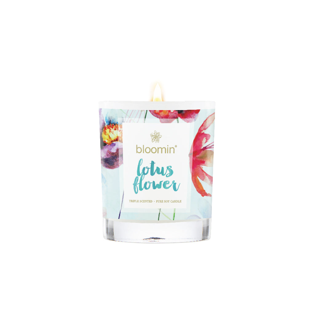 Lotus Flower Soy Candle 220ml