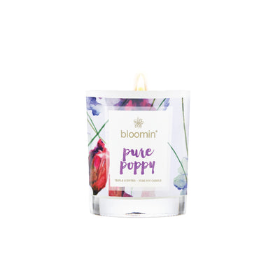 Pure Poppy Soy Candle 220ml