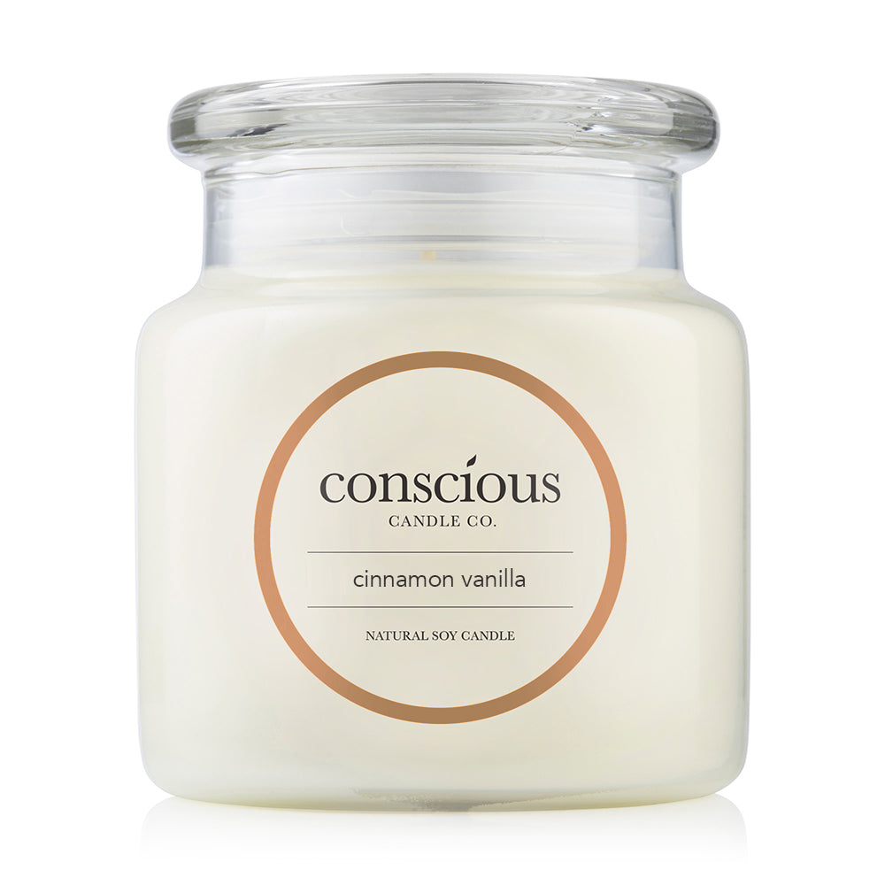 Cinnamon Vanilla 510g Natural Soy Candle