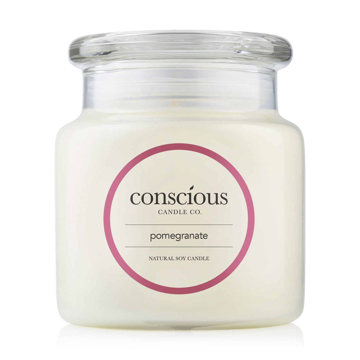 Pomegranate 510g Natural Soy Candle