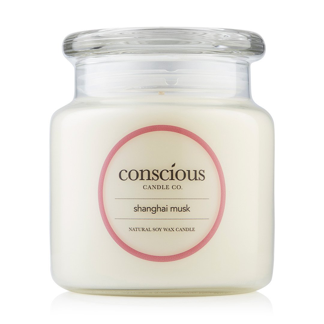 Shanghai Musk 510g Natural Soy Candle