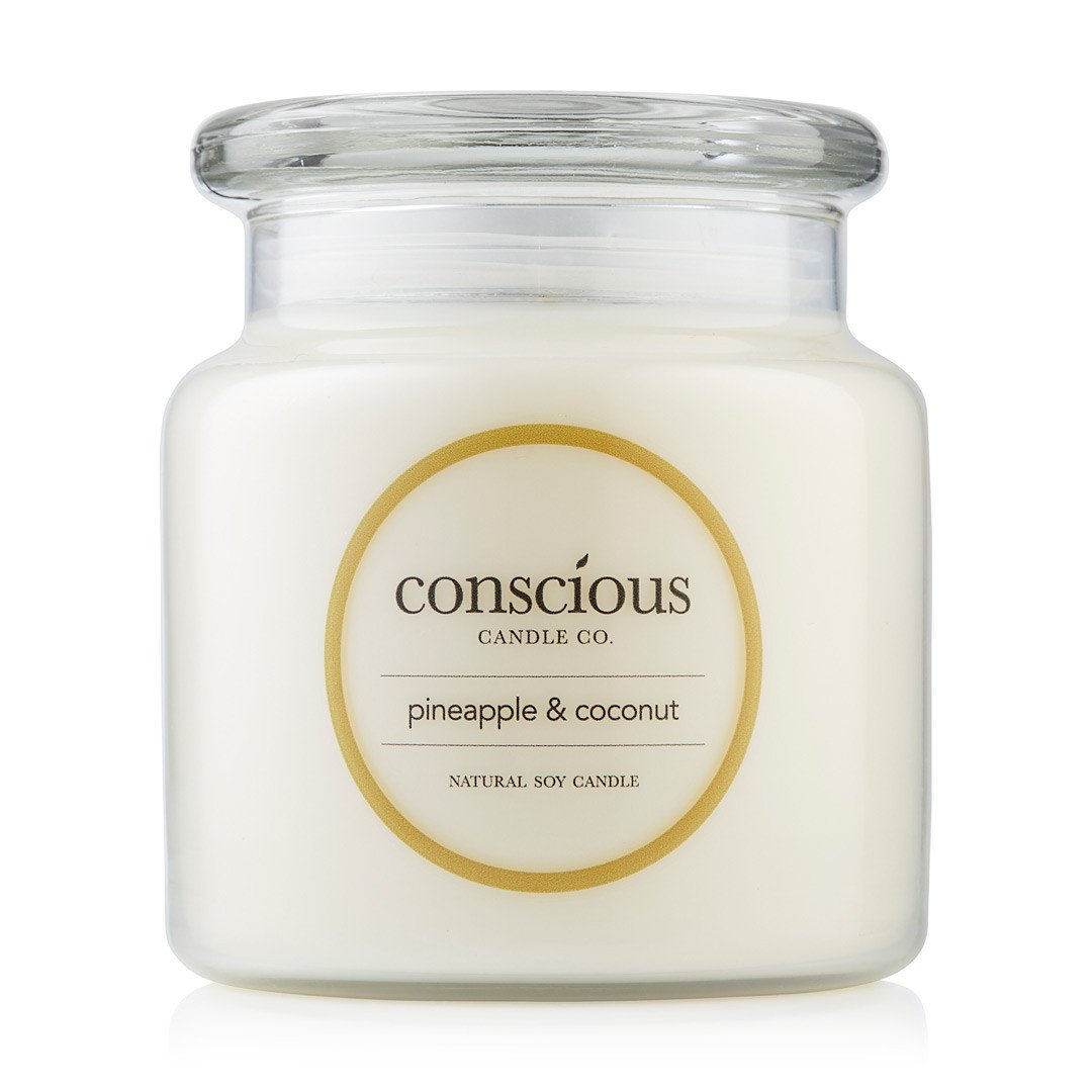 Pineapple & Coconut 510g Natural Soy Candle