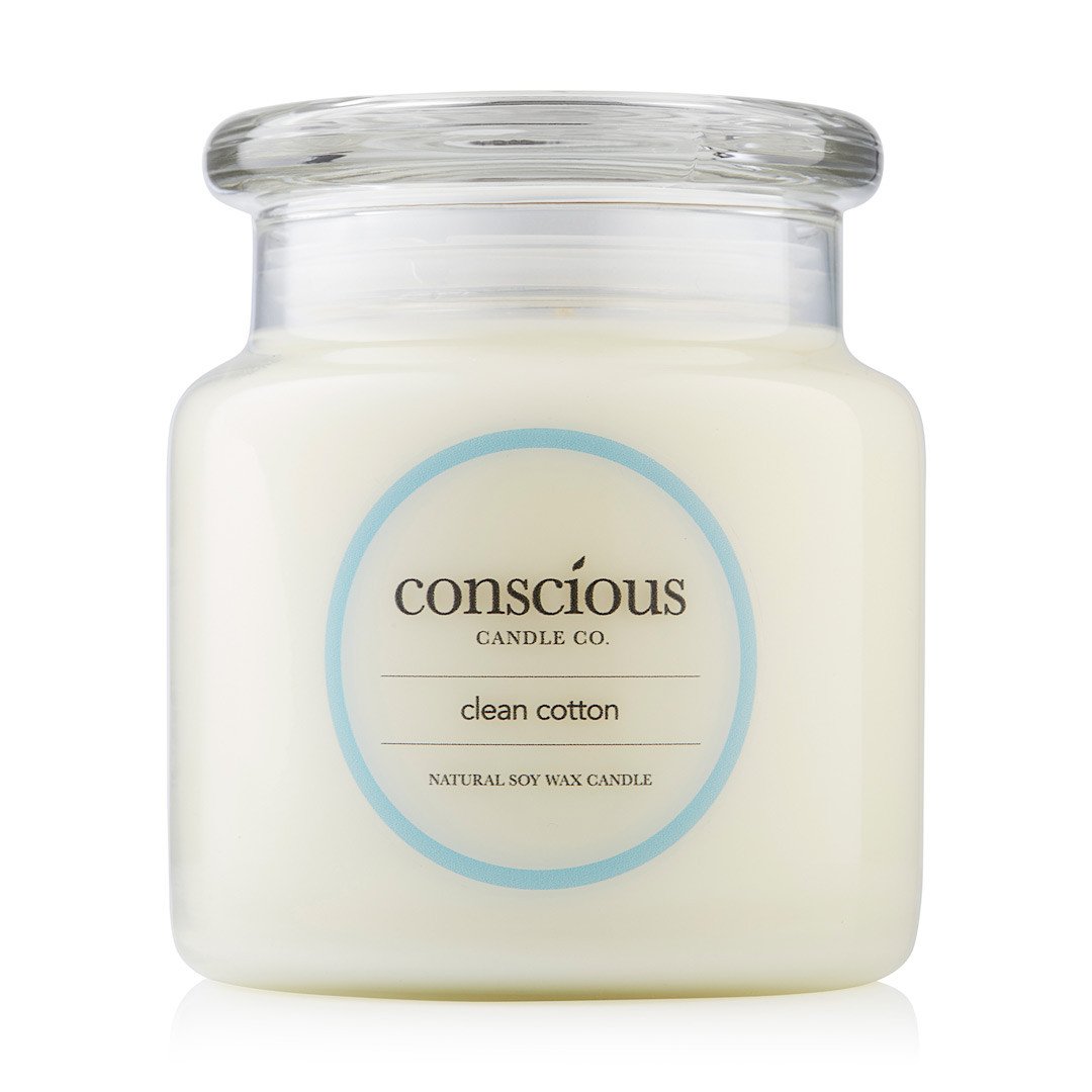 Clean Cotton 510g Natural Soy Candle