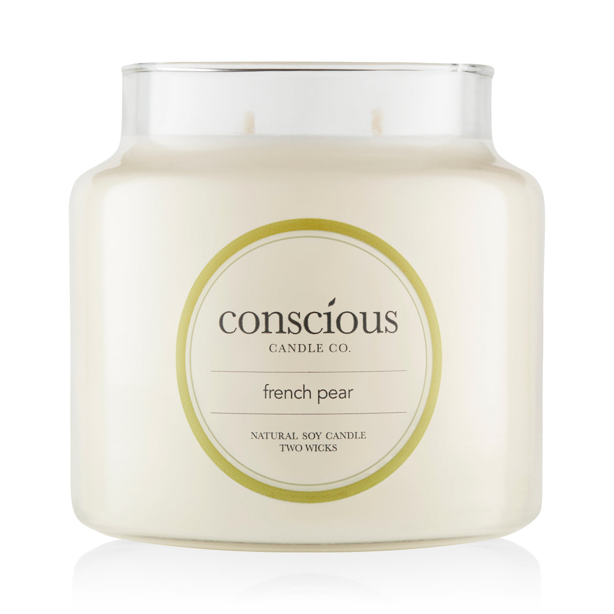 French Pear 510g Soy Candle TWIN WICKS