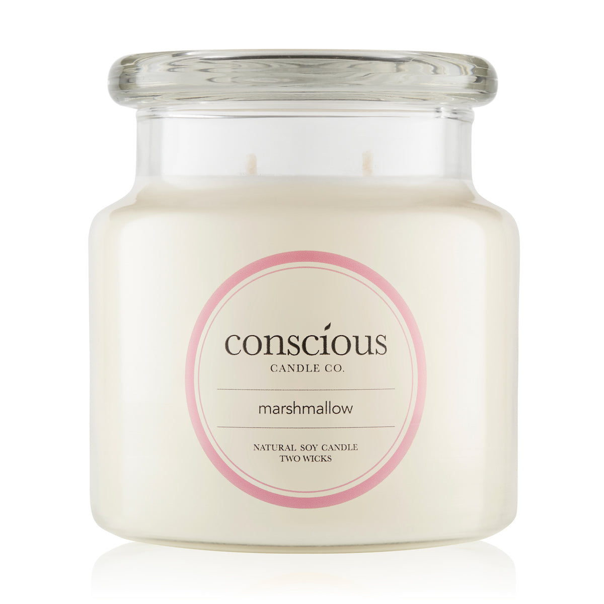 Marshmallow 510g Soy Candle TWIN WICKS