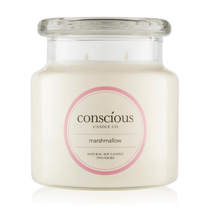 Marshmallow 510g Soy Candle TWIN WICKS