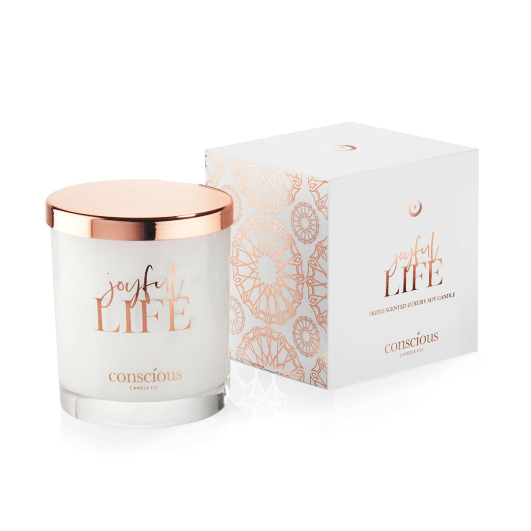 Mindful 'Love & Life' Twin Set with Wick Trimmer